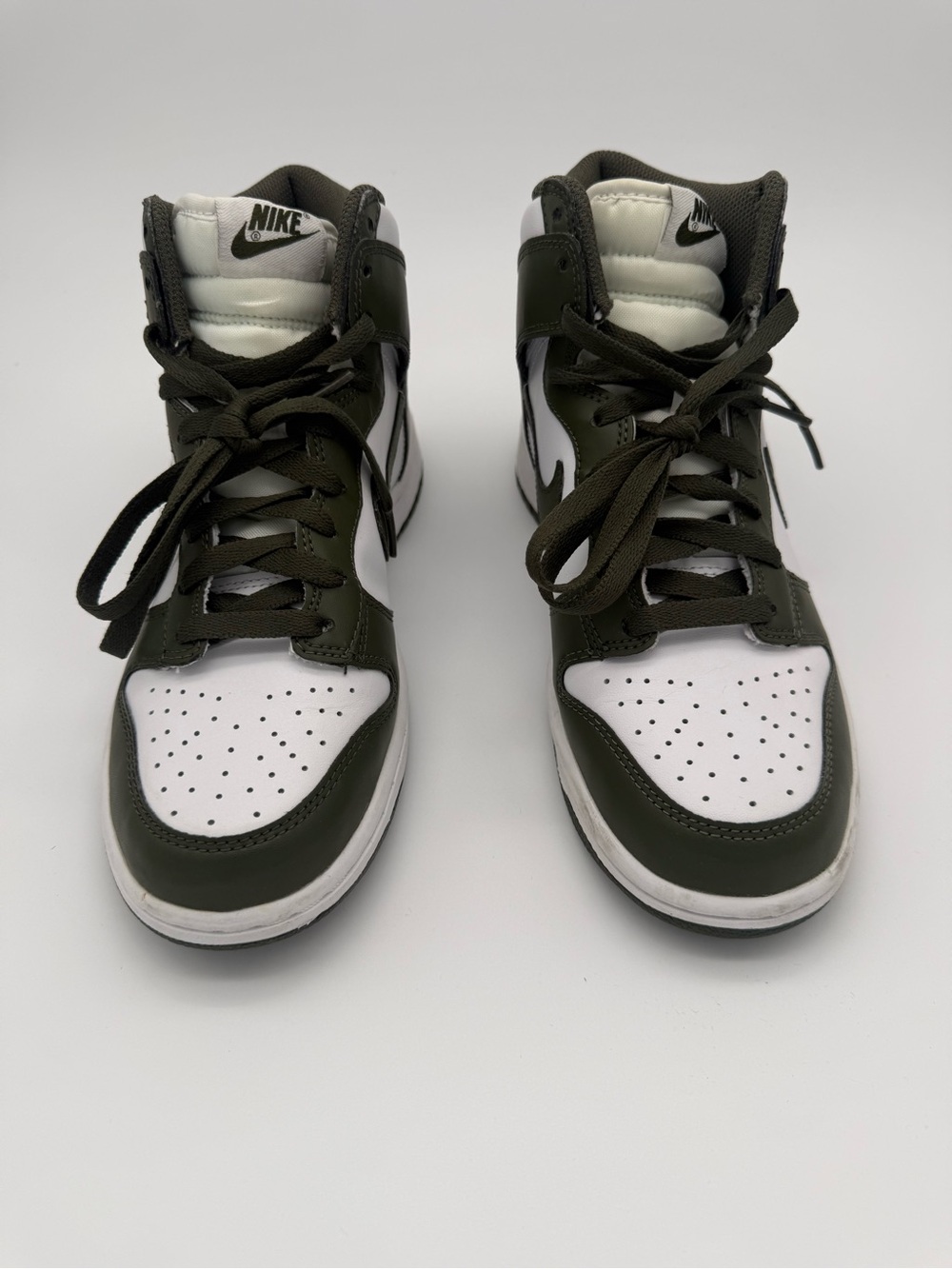Nike Dunk High GS Cargo Khaki Olive Green 7Y Youth NEW With Box